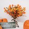 12-Pack Artificial Fall Flowers – 17” Autumn Floral Stems with Daisies, Forsythia & Berry Branches for Vases, Table Centerpieces, Indoor Home & Party Décor